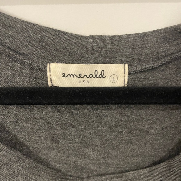 Soft Jersey Material Lace Hem Top - Picture 2 of 5